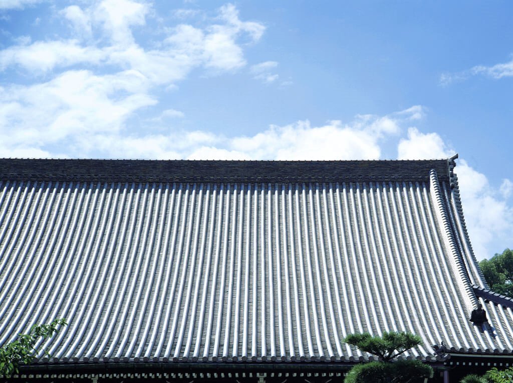 color steel tile roof