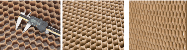 papier o strukturze plastra miodu 3